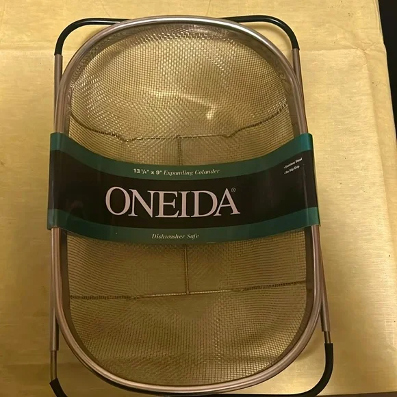 Expandable stainless steel colander - Picture 5 of 8